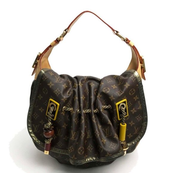 AUTHENTICITY GUARANTEED LOUIS VUITTON Monogram KalahariGM Hand Shoulder Bag - Picture 1 of 12